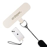 【モノマガジン掲載・NHKおはよう日本出演】 ストラッパー Strapper (クリーム) スマホ ストラップ 落下防止 携帯ストラップ リストストラップ