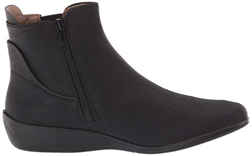 Lifestride Womens Izzy Chelsea Boot, Black, 8 Wide Us #TOP5