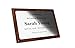 OriginDesigned Placa conmemorativa personalizable, plata y nogal, apta para uso interior y...