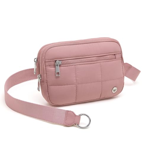 Image of WESTBRONCO Small Crossbody Bags for Women Nylon with Adjustable Strap, Zipper Crossbody Purse, 1L Shoulder Bag for Travel