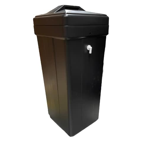 Water Softener Salt Brine Tank 15x17x36 Inches with Safety Float by American Water Solutions Cover