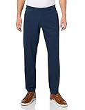 PGA TOUR Men’s Golf Performance Pants with Active Waistband, Classic Fit, Solid Stretch Fabric, Moisture-Wicking, Sun Protection , Black Iris, 36W x 32L