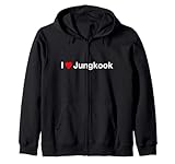 I Heart Jungkook Zip Hoodie