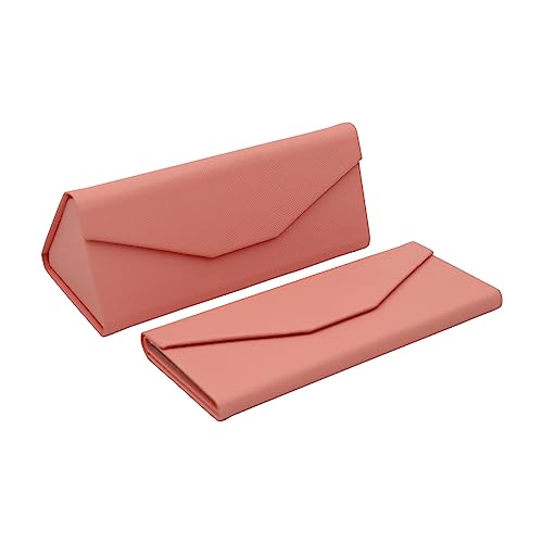 Image of Real Sic Glasses Case for Men and Women - Magnetic Folding Hard Shell Sunglass Holder - Inspired by Solid Color