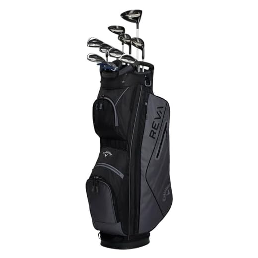 Callaway Golf 2021 REVA Complete Golf Set (11 Piece) Right-Handed, Regular, Black