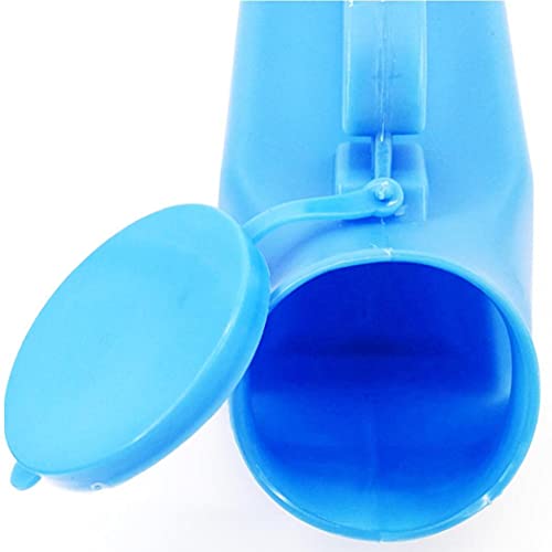 Man Portable Urinoir Pee Flessen Thuis Urinoir Potty Dik Firm Urine Fles met Deksel voor mannen 1L Blue, Travel trein… - Image 3