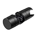 Produktbild Joyoldelf Universal Handbrause Halterung, verstellbar Duschhalterung, 360° drehbar Brausehalter für Slide Bar 19-25 mm Außen Durchmesser, ABS Grade Kunststoff, Verchromt(Schwarz)