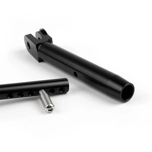 Béquille réglable en aluminium pour CBR 1000RR avec plot de support usiné - 4