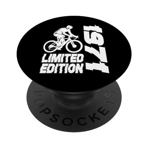 Edición Limitada 1971 Edición Limitada Bicicleta Cumpleaños PopSockets PopGrip Intercambiable