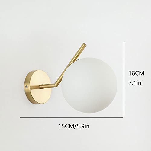 Luz de pared de cobre antirreflejos para cabecero de dormitorio moderno 3
