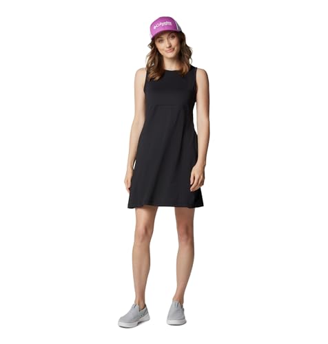 Image of Columbia Women's Freezer Tank Dress, Black, 1X