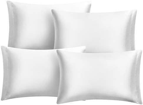 Hansleep 2 pack satin pillowcases Teal 20x26" (2pcs)