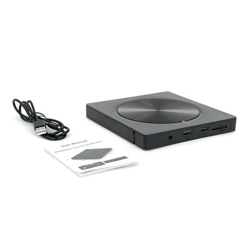 Quemador externo portátil USB3.0/Type-C DVD-RW 6 en 1