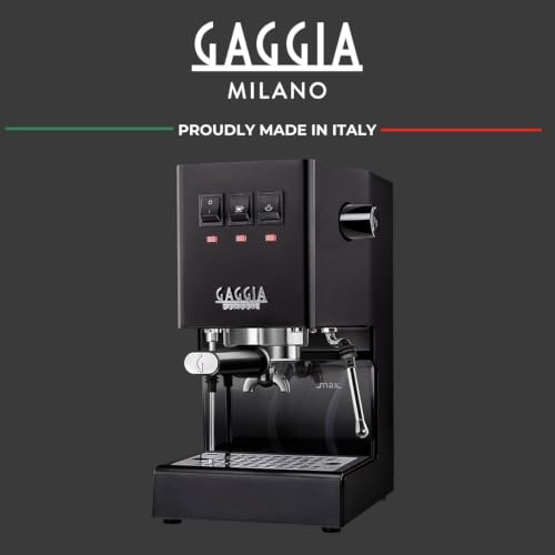 Image of Kofihaus E24 Semi-Automatic Espresso Coffee Machine | 15 Bar Italian Pump | Commercial Steam Wand | Ground Coffee Compatible (Black)