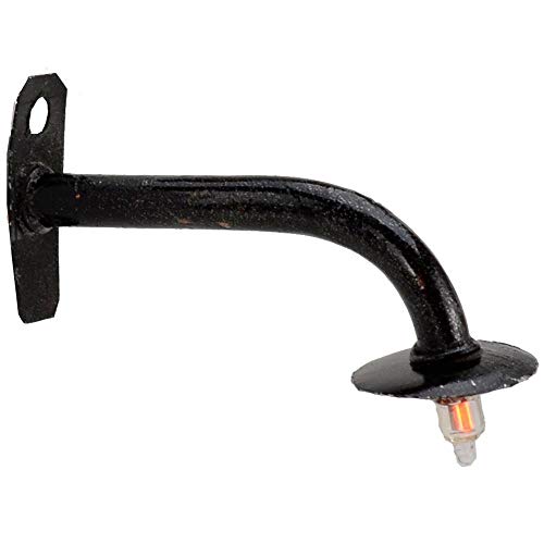 Generico Farola de pared con plato de 5 cm para Belén con luz 220 V.