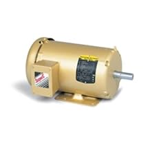 Baldor EM3554T محرك AC للأغراض العامة ، 3 المرحلة ، إطار 145T ، ضميمة TEFC ، 1 - 1 / 2Hp الإخراج ، 1760 دورة في الدقيقة ، 60 هرتز ، 208-230 / 460V الجهد