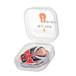 mewmewcat Choix, 3 pièces ABS Guitare médiators avec Masque d’opéra de Pékin ukulélé Choix de Doigt Accessoire d’instrument de Musique - Les Beatles, Paul McCartney, John Lennon, RIngo Starr, George Harrison mewmewcat Choix, 3 pièces ABS Guitare médiators avec Masque d'opéra de Pékin ukulélé Choix de Doigt Accessoire d'instrument de Musique – Image 4