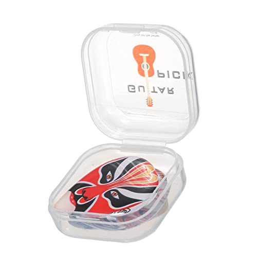 mewmewcat Choix, 3 pièces ABS Guitare médiators avec Masque d’opéra de Pékin ukulélé Choix de Doigt Accessoire d’instrument de Musique - Les Beatles, Paul McCartney, John Lennon, RIngo Starr, George Harrison mewmewcat Choix, 3 pièces ABS Guitare médiators avec Masque d'opéra de Pékin ukulélé Choix de Doigt Accessoire d'instrument de Musique – Image 5