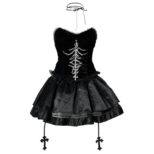 Vestido corpiño sin espalda que estiliza la figura en encaje 5