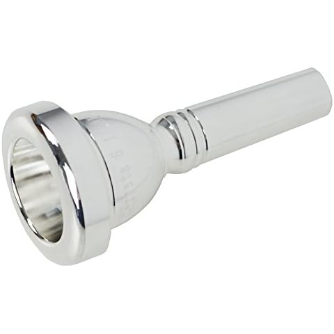 Montreux SM04LTB Sonata Trombone Mouthpiece - Large Shank, Silver Cover