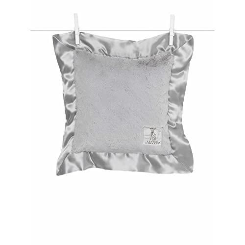 Image of Little Giraffe Luxe Pillow, 14 inch x 14 inch, Silver
