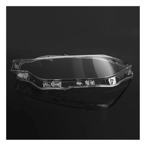Paire couvercles phares Série 3 F30 : abat-jour en verre anti-jaunissement pour auto 2016-2019