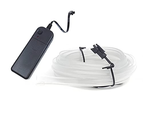 Alambre de luz flexible Luz de alambre de 1m 2m 2m 3m 5m LED de neón LED 3V 5V 12V Tubo de la cuerda Tira LED con inversor para la fiesta de la bicicleta de la fiesta de la danza del coche Iluminación Cover