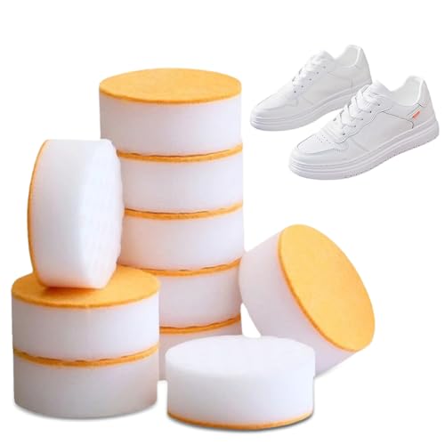 VOHESEA Limpiador de zapatos multifuncional, 10 unidades, esponja de borrador de suciedad, adecuado para zapatillas deportivas, tenis y baloncesto