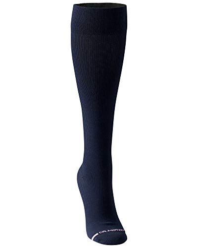 Dr. Motion Solid Mild Compression Socks, Navy