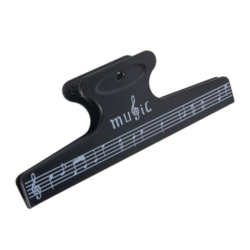 Perfetto per regali: clip per spartiti dal design alla moda, incise con motivi musicali di pianoforte, ideali per musicisti, compositori e amanti della musica