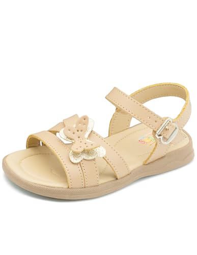 Opiniones y reviews de Guaraches de Moda los 5 más buscados. 50 Sandalia Huarache para Niña Multicolor con diseño de Mariposa (Topo Oro, Sistema tallas calzado JP, Niño (2-5 años), Medición, 18.0 cm)