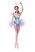 Barbie Brunette Ballet Wishes Doll with Blue and Purple Tutu and Accessories, Signature Collectible Toy for Adults and 6+ Years (JCW44)