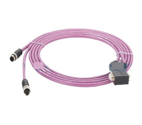 Cable M12 a DB9 RS232 industrial PCM-0635 blindado de alta durabilidad 2M