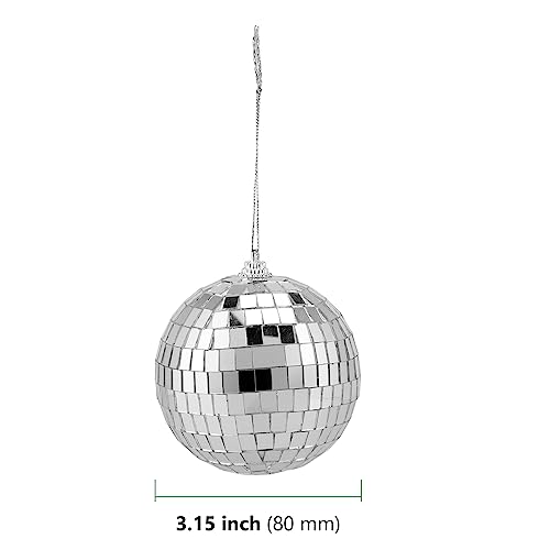 Boules disco de 8 cm pour illuminer une pièce sombre lors d'une fête