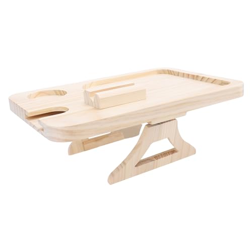 Bandeja de madera para sofás elegante soporte protector de reposabrazos Hidyliu 2