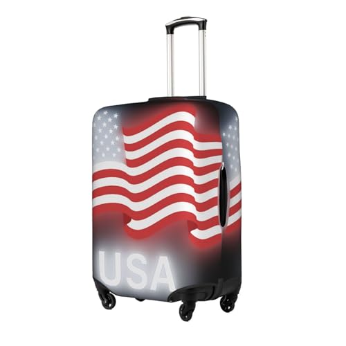 Housse de bagage drapeau américain XL protection valise soute - 2