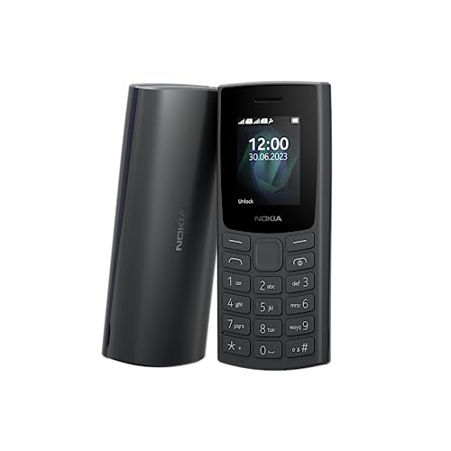 Nokia 105 2023 Telefono Cellulare Dual Sim, Display 1.8" A Colori, Carbone (Charcoal) [Italia] - 3