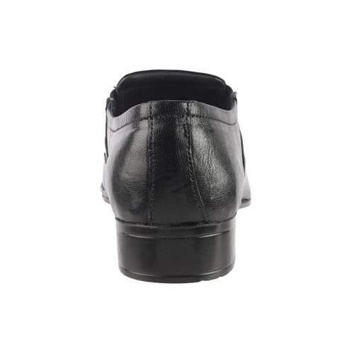 Image of Metro Men Leather Formal Low Heel Slip On Shoes