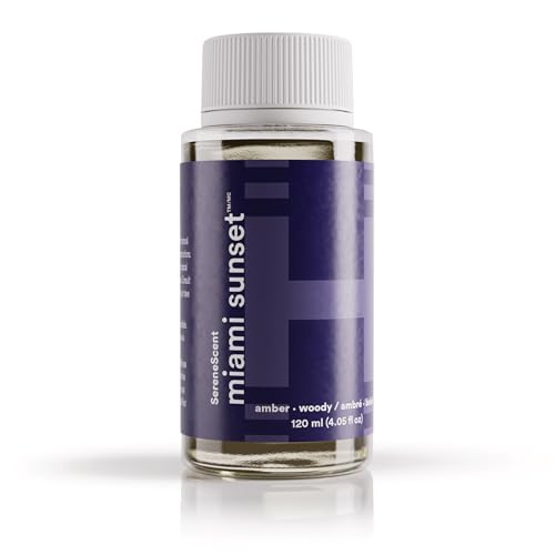 Homedics SereneScent Waterless Diffuser Oil Refill — Miami Sunset (120ml).