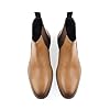 Silver Street London Pimlico Premium Leather Mens Boots Lightweight Durable Smart Casual Chelsea Boots for Men. Tan, UK 10 #3