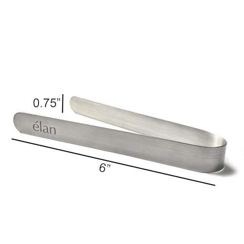 Image of Elan Stainless Steel chimta,Tong for Serving for Food pratha Salad and chapati | Ideal for Kitchen, Dining Table Daily use Utility