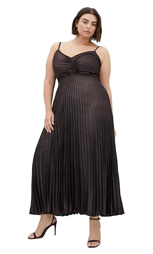 City Chic Women's Plus Size Dress-Ariana Sparkle Maxi