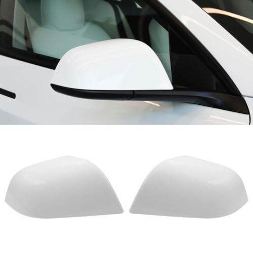 Coques rétroviseurs Tesla Model 3 blanc nacré - Accessoires de rechange extérieur 2017-2023