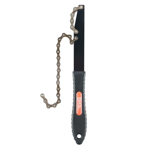 SONZUIA Bike Shop Sprocket Remover Chain Whip for Cassettes and Freewheel Removal