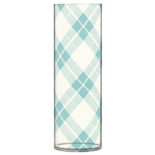 Vase de fleurs en plastique menthe incassable pour centre de table - 2