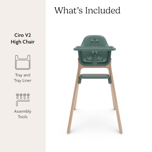 Image of UPPAbaby Ciro V2 High Chair - Easy Clean Adjustable, Grow with Baby - Betsy
