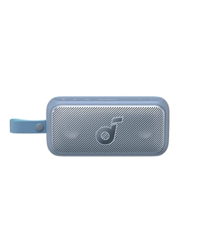 Image of Soundcore Motion 300 by Anker, Bluetooth Speaker, Wireless Hi-Res Portable Speaker, IPX7 Waterproof, BassUp, Bluetooth 5.3, 30W Stereo Sound, 13H Playtime for Home, Shower, Outdoor, and Travel - Blue