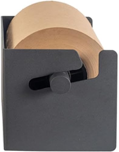 Distributeur et coupe-papier kraft à fixation murale moderne de 97 cm pour notes et dessin - 2
