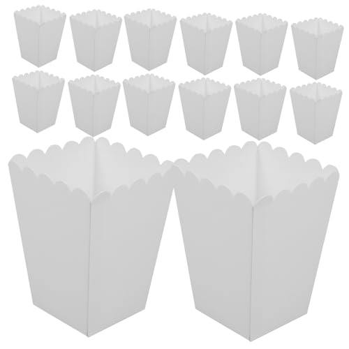 SOLUSTRE Effortless Snacking: 40pcs Popcorn Paper Box Movie Theater Snack Containers for Night Party