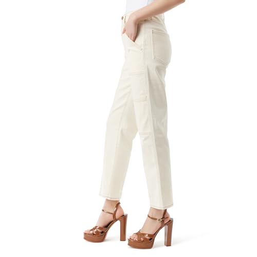 Jessica Simpson Women's High Rise Slim Straight Front Cargo Ankle Standard2